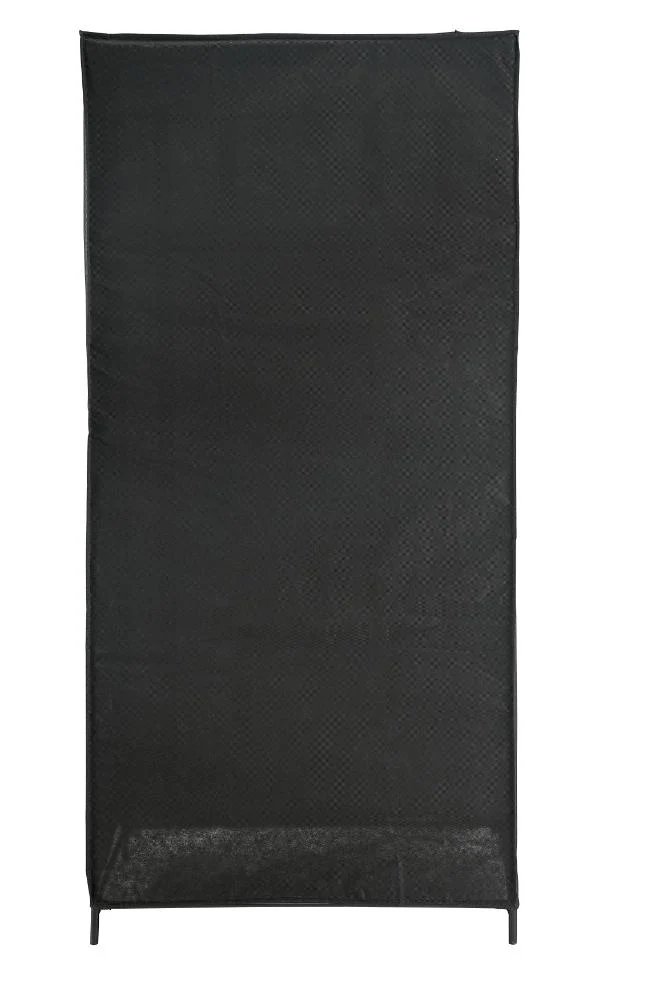 Closet Organizador Tuco, Negro, De tela, con espacio para organizar ropa