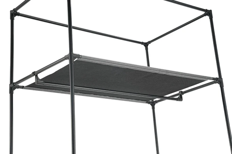 Closet Organizador Tuco, Negro, De tela, con espacio para organizar ropa