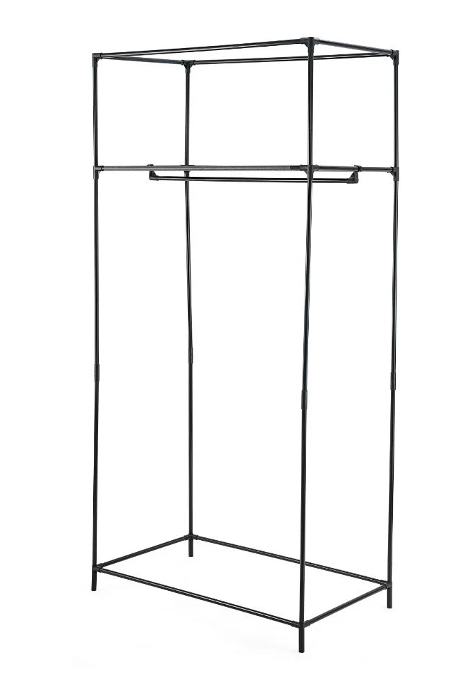 Closet Organizador Tuco, Negro, De tela, con espacio para organizar ropa