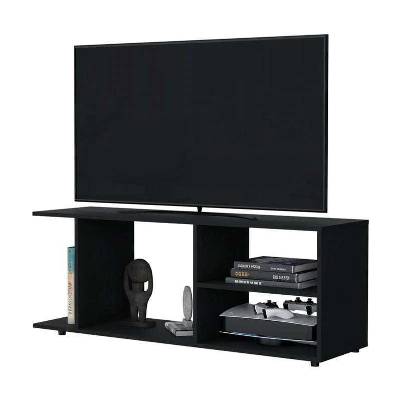 Mesa para TV Wood, Wengue, Para Televisor Hasta 50 Pulgadas ZF