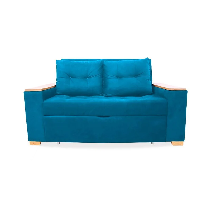 Sofá Cama Weber Turquesa
