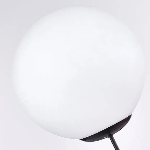 Contemporary Creative Cartoon Kids Space Rabbit Balloon Resin Plastic LED Table Lamp For Bedroom