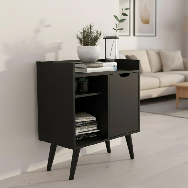 Mesa auxiliar Arlo - Negro