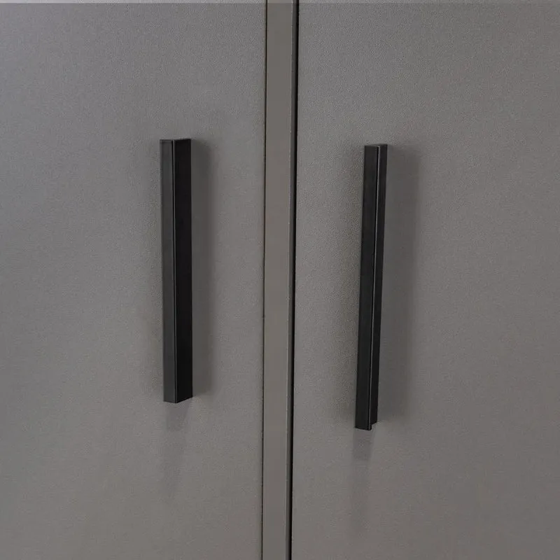 Clóset Ader, Plata Oscuro y Fresno Europeo, de Dos Puertas ZF