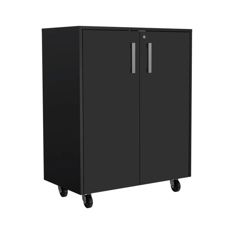 Organizador para Garaje Based, Wengue, con Cerradura y Llave para Puerta ZF