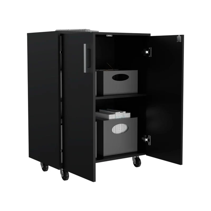 Organizador para Garaje Based, Wengue, con Cerradura y Llave para Puerta ZF