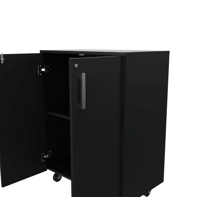 Organizador para Garaje Based, Wengue, con Cerradura y Llave para Puerta ZF