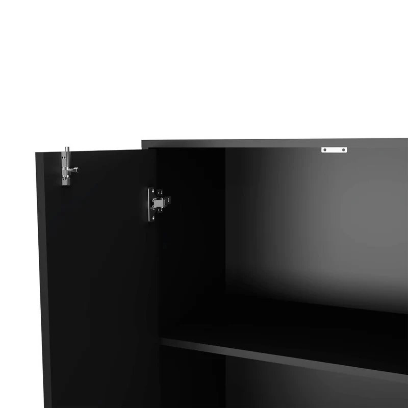 Organizador para Garaje Based, Wengue, con Cerradura y Llave para Puerta ZF