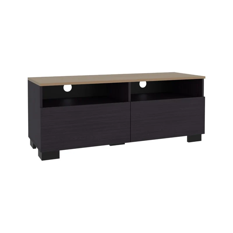 Mesa para TV Colman, Wengue y Fresno Europeo, para TV de hasta 49 Pulgadas ZF