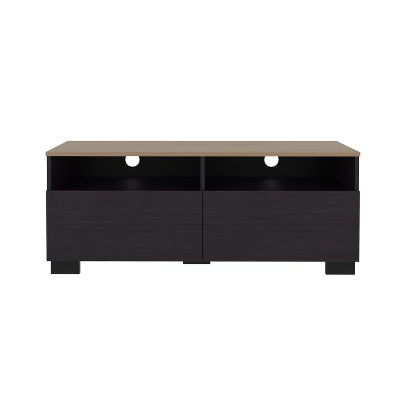 Mesa para TV Colman, Wengue y Fresno Europeo, para TV de hasta 49 Pulgadas ZF