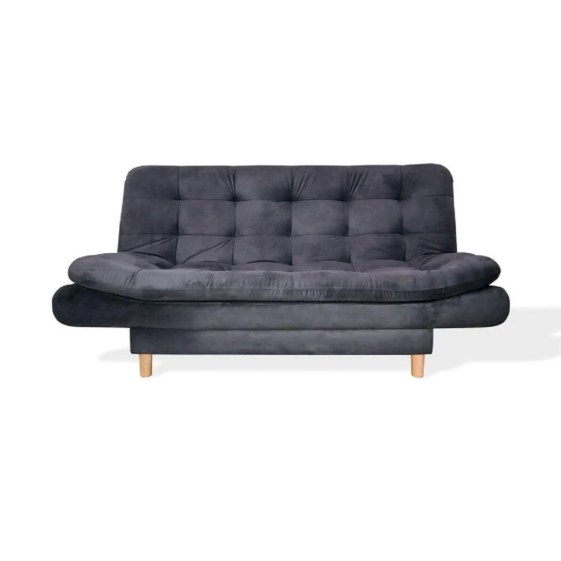 Sofá Cama Meier Gris + Cojines