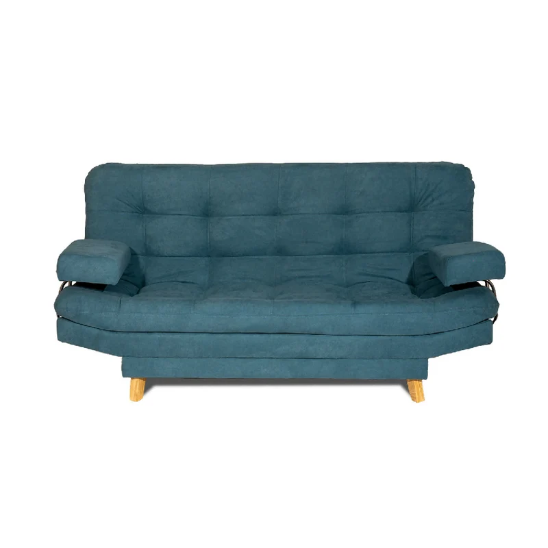 Sofá Cama Valencia Azul Acqua 3Ptos