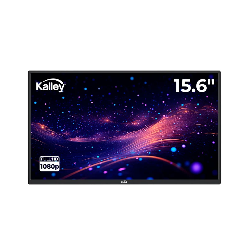 Monitor Portátil 15.6" Pulgadas Kalley FHD, Negro