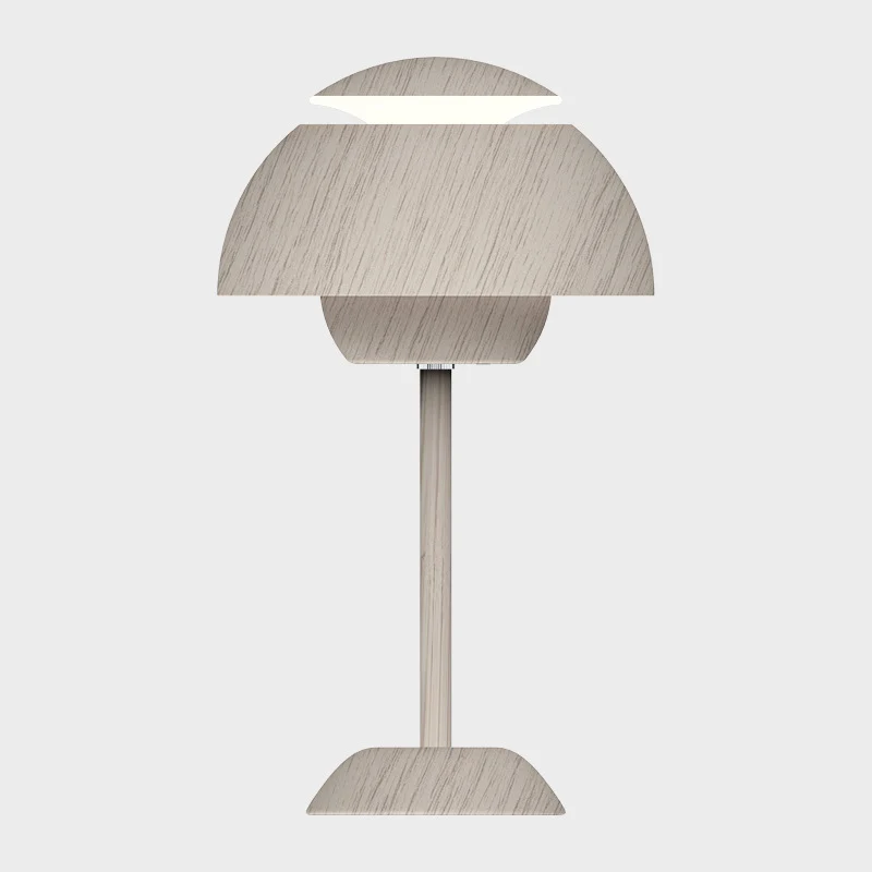 Contemporary Nordic Mushroom Iron USB LED Table Lamp For Living Room