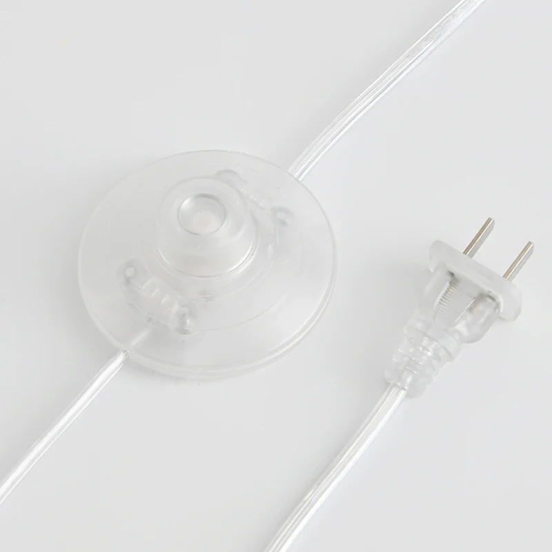 Contemporary Scandinavian Jellyfish Disc Base Iron Acrylic LED Table Lamp For Bedroom