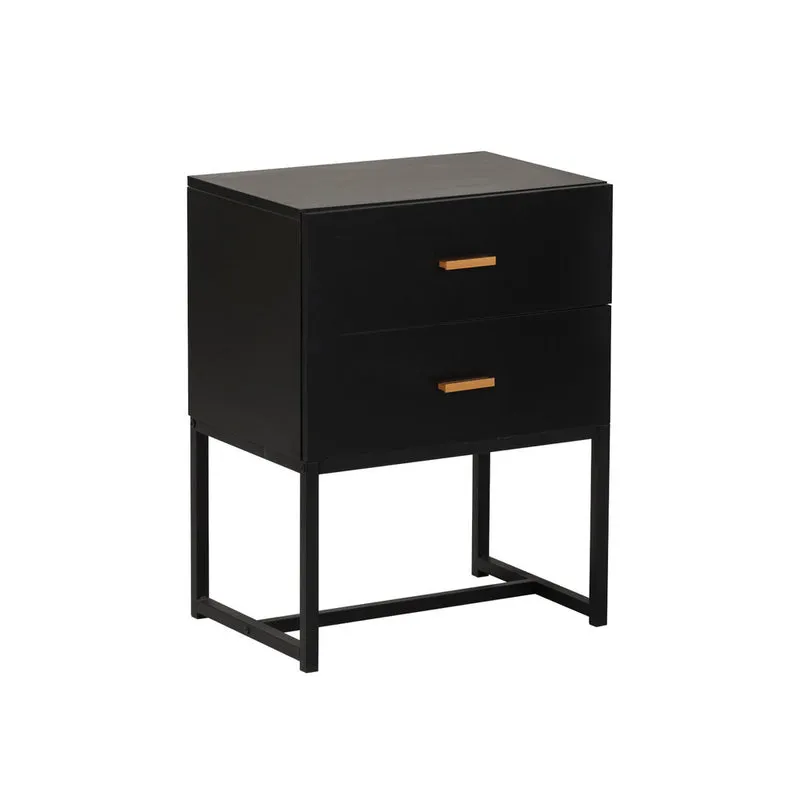 Mesa de Noche Block, Negro