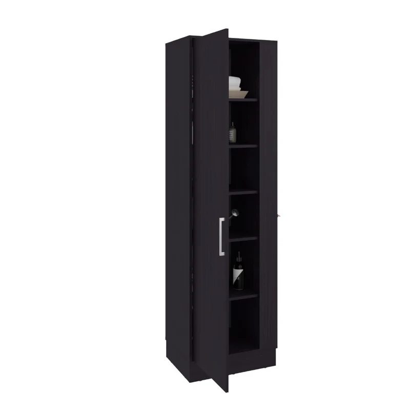 Mueble de Aseo Lirio, Wengue, con Variedad de Entrepaños ZF