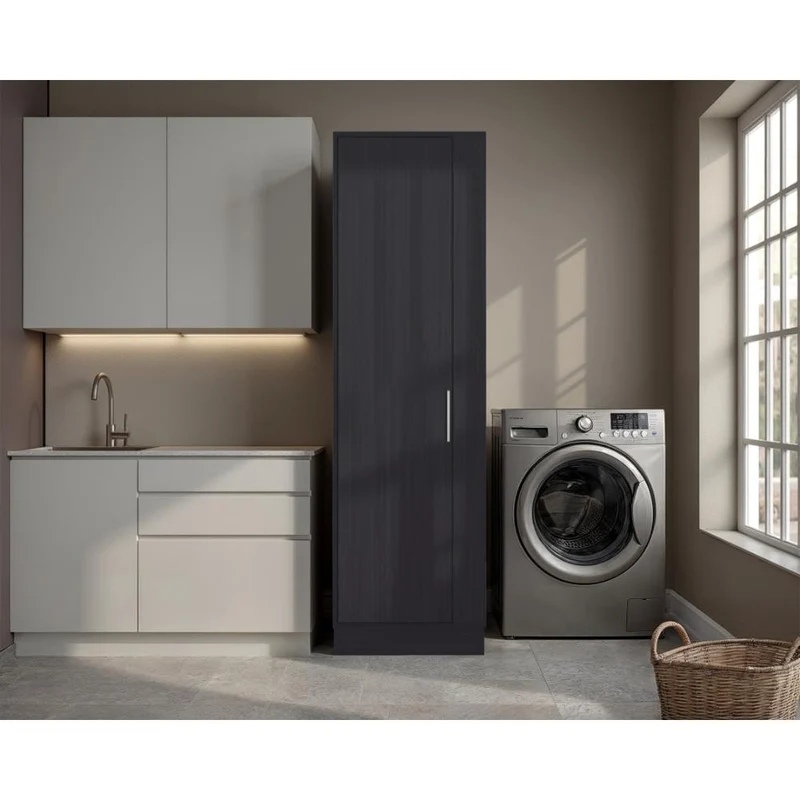 Mueble de Aseo Lirio, Wengue, con Variedad de Entrepaños ZF