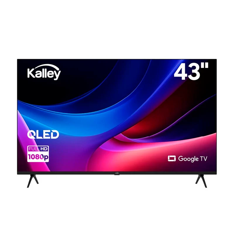 Televisor Kalley 43 Pulgadas QLED FHD Smart TV Google 43GQ200
