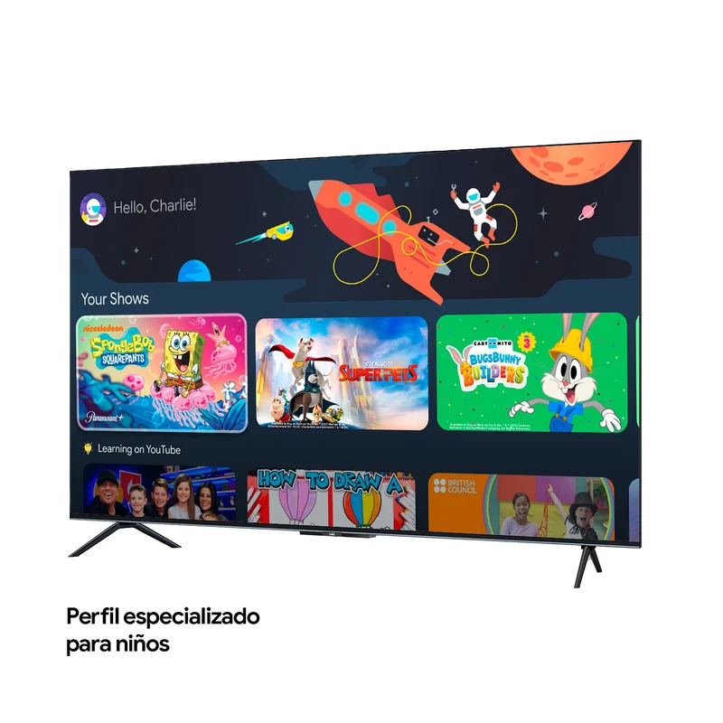 Televisor Kalley 65" 65GQ405 4KUHD QLED Smart TV Google