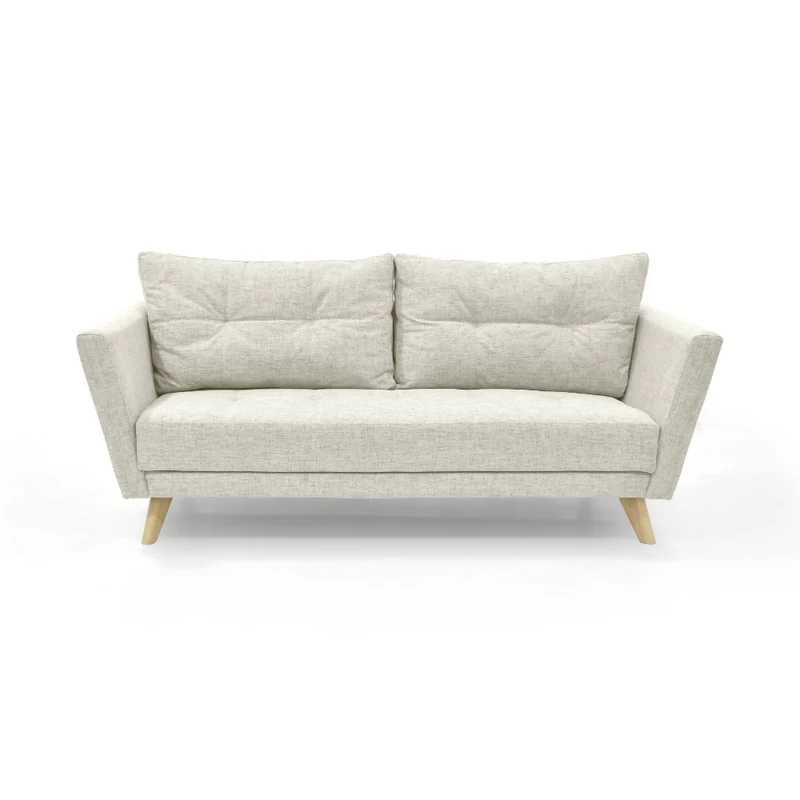 Sofá Grecia 3 Puestos 192x85x84 Tela Taupe