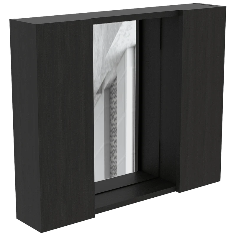 Estantería de Baño Kova, Wengue, con Cuatro Entrepaños ZF