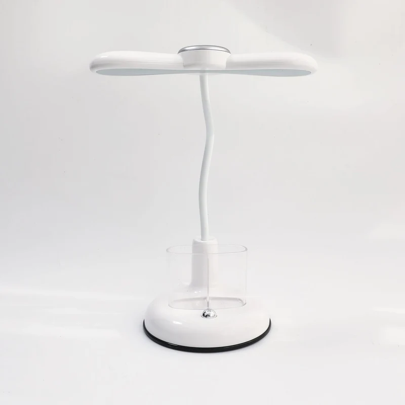 Modern Simplicity Kids Adjustable Rechargeable ABS Strip Pen Container LED Desk Lamp For Study