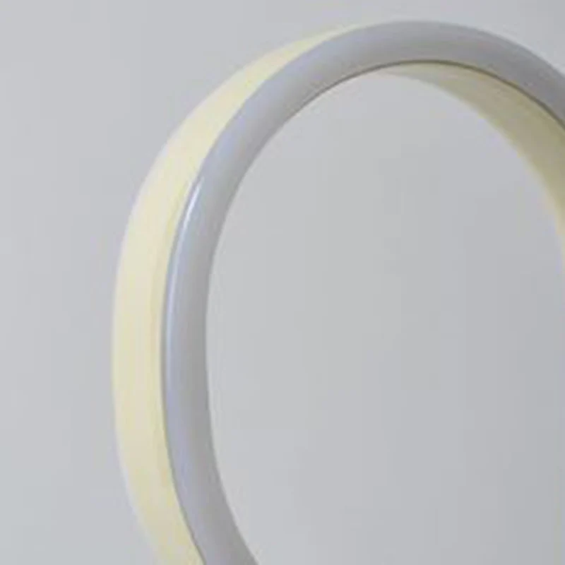 Contemporary Creative Decorative Curved Line Iron Acrylic Aluminum Silicone LED Table Lamp For Bedroom