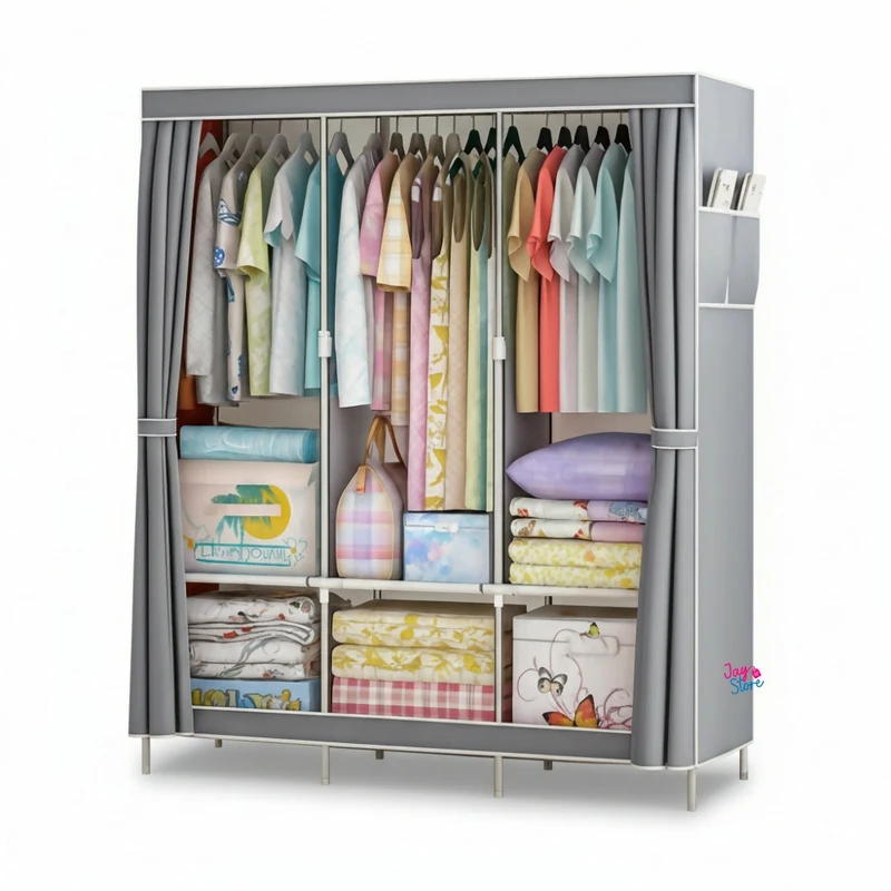 Clóset Ropero Armario Armable Organizador de Ropa 3 Puertas