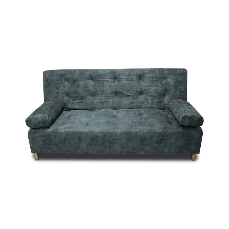 Sofá Cama Seiler Tela Amigable con Mascotas 180X94X80 cm Acero