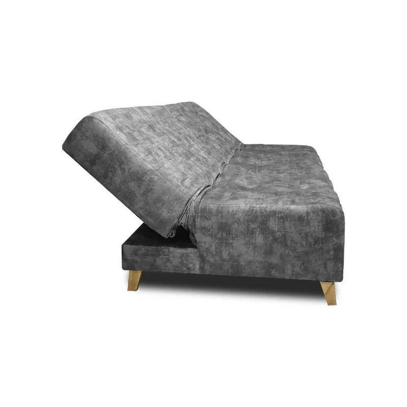 Sofá Cama Seiler Tela Amigable con Mascotas 180X94X80 cm Gris