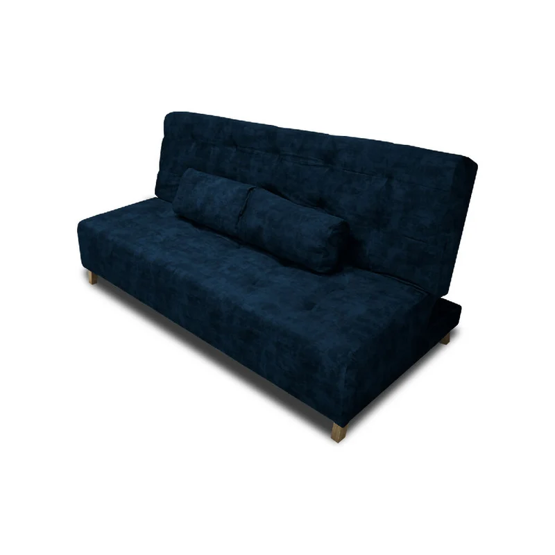 Sofá Cama Seiler en Tela Amigable con Mascotas 180X94X80 cm Azul Petróleo