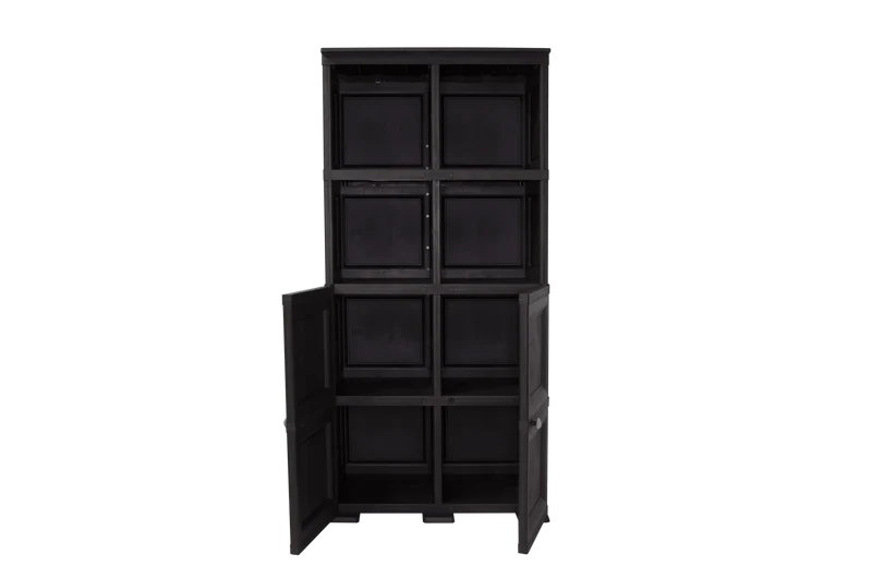 Mueble Organizador Elegance Liso Monet, Wengue, con Dos Puertas Batientes