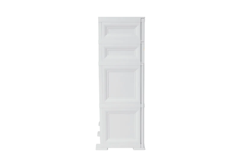 Mueble Organizador Elegance Picasso, Blanco Perla, con Tres Cajones Deslizables