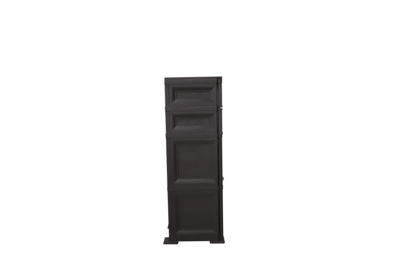 Mueble Organizador Elegance Picasso, Wengue, con Tres Cajones Deslizables