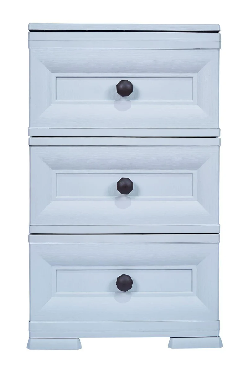 Mueble Organizador Elegance Matisse, Gris, con Tres Cajones Deslizables