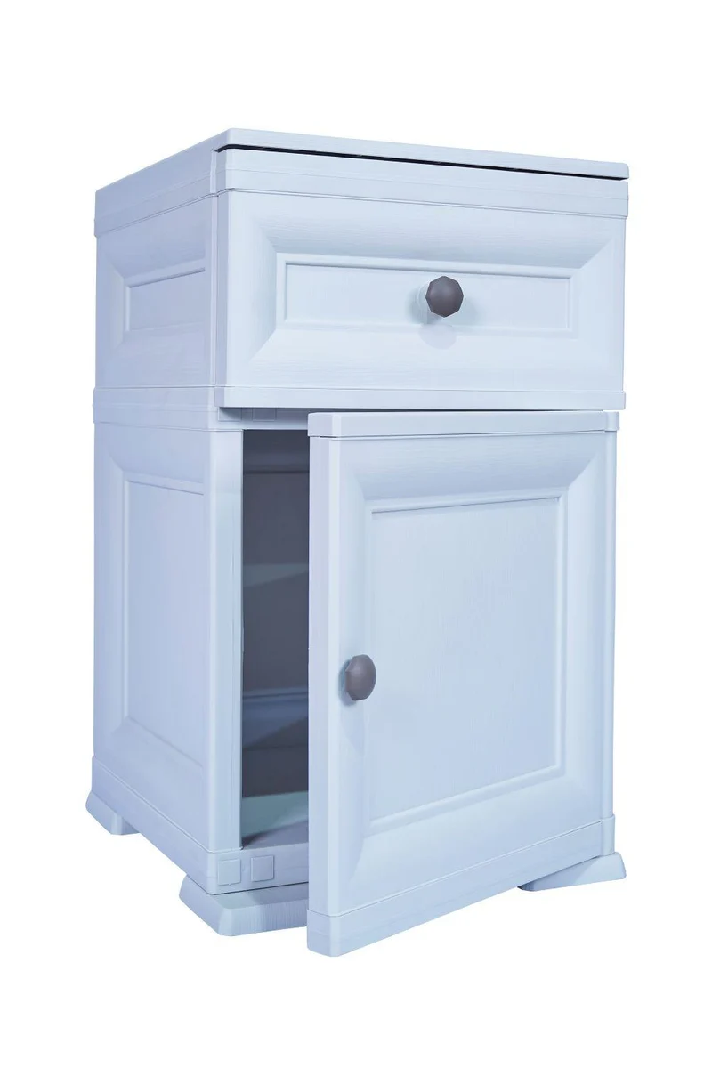 Mueble Organizador Elegance Tiziano, Gris, con Dos Cajones Deslizables