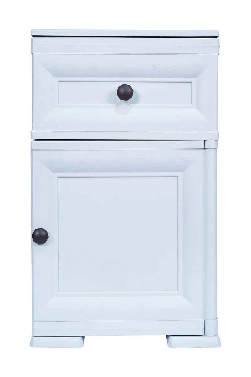Mueble Organizador Elegance Tiziano, Gris, con Dos Cajones Deslizables