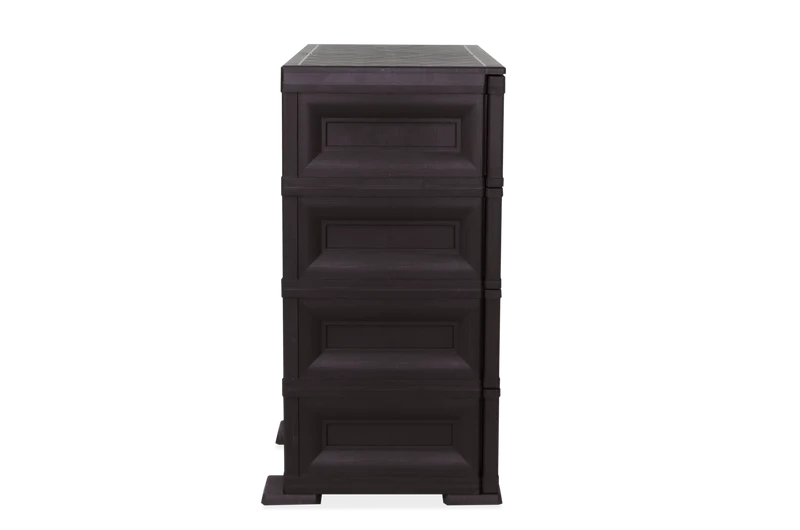 Mueble Organizador Elegance Dalí, Wengue, con Seis Cajones Deslizables