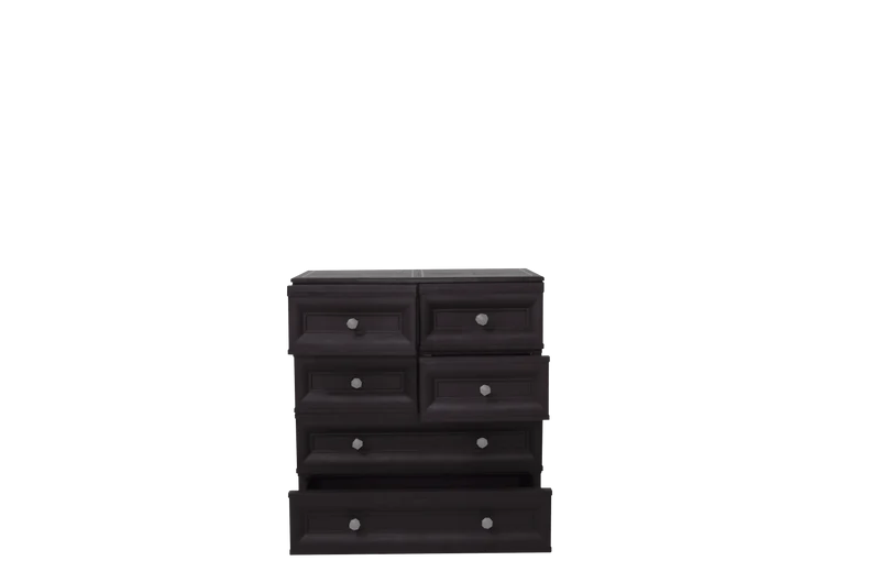 Mueble Organizador Elegance Dalí, Wengue, con Seis Cajones Deslizables