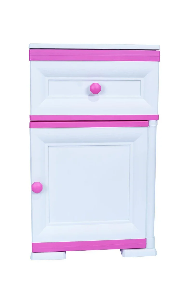 Mueble Organizador Elegance Tiziano, Infantil Fucsia, con Dos Cajones Deslizables