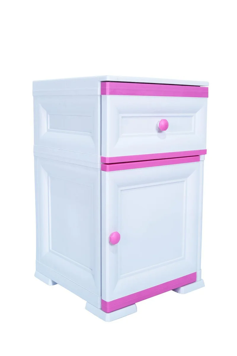 Mueble Organizador Elegance Tiziano, Infantil Fucsia, con Dos Cajones Deslizables