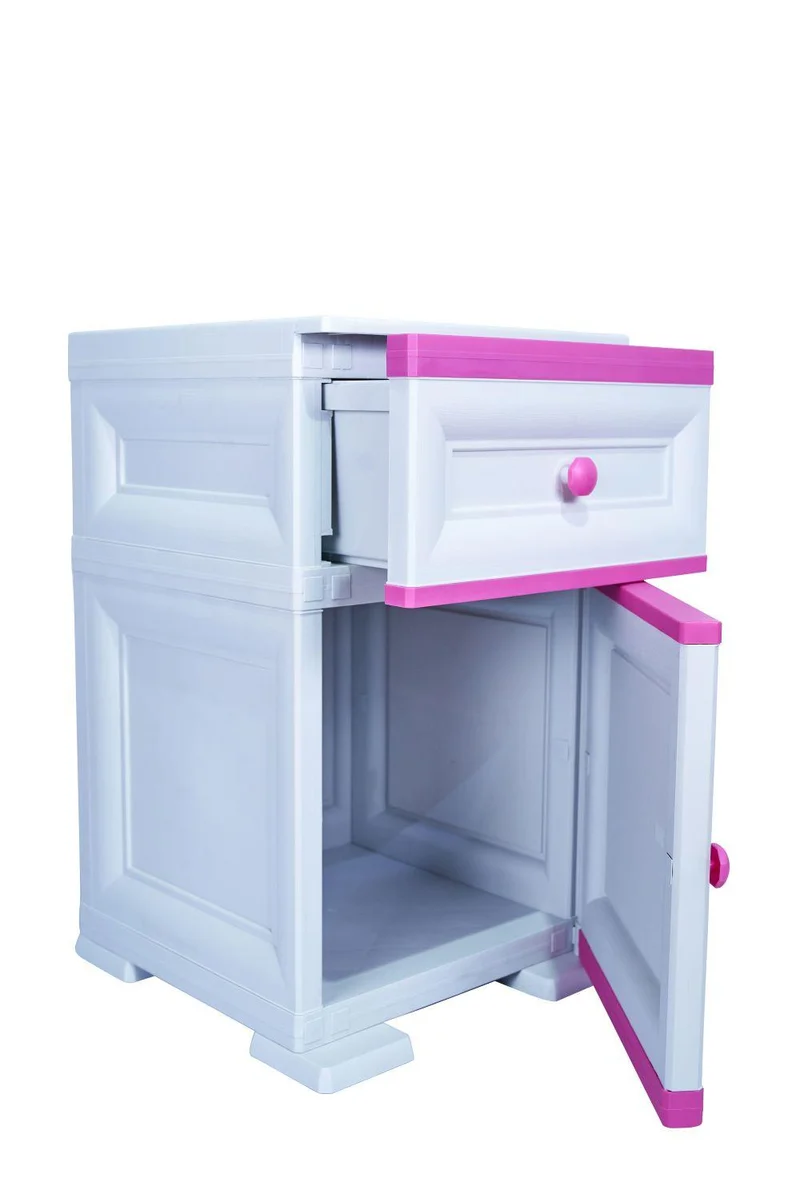 Mueble Organizador Elegance Tiziano, Infantil Fucsia, con Dos Cajones Deslizables