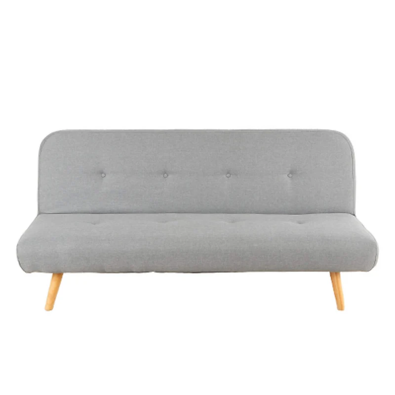 Sofá Cama Nordik 3 Puestos Tela Gris