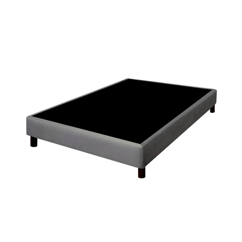 Base Cama Spring Niebla Gris 2(140X095)