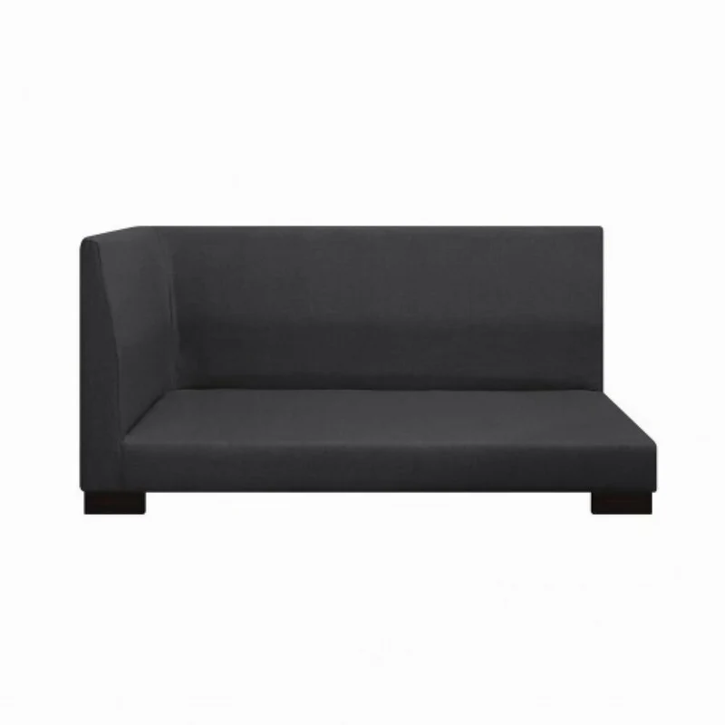Sala Cama Sterimberg en Tela Antifluidos Gris Oscuro- Amoblando