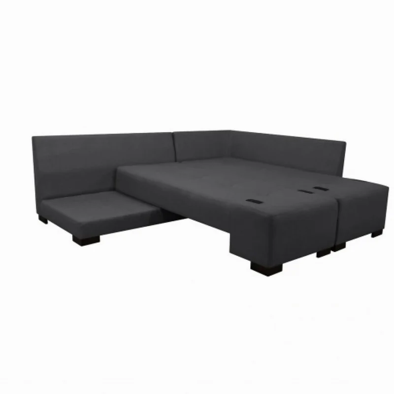Sala Cama Sterimberg en Tela Antifluidos Gris - Amoblando
