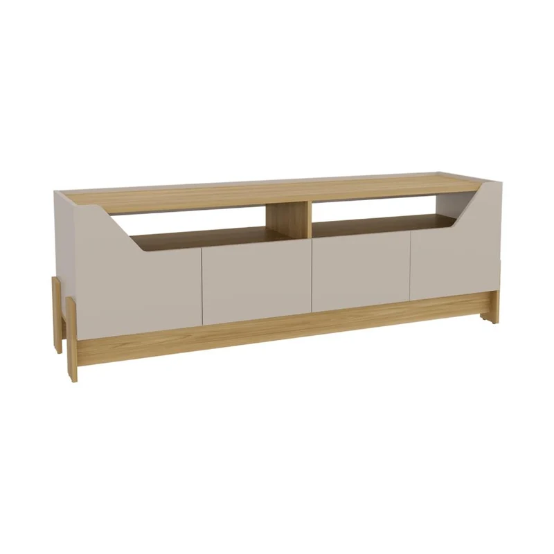 Mesa para TV Holt, Fresno Europeo y Capri, para Televisor Máximo 50"