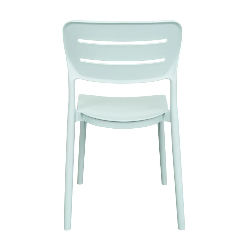 Silla Harriman, Azul Claro , con Medio Espaldar y Diseño Minimalista