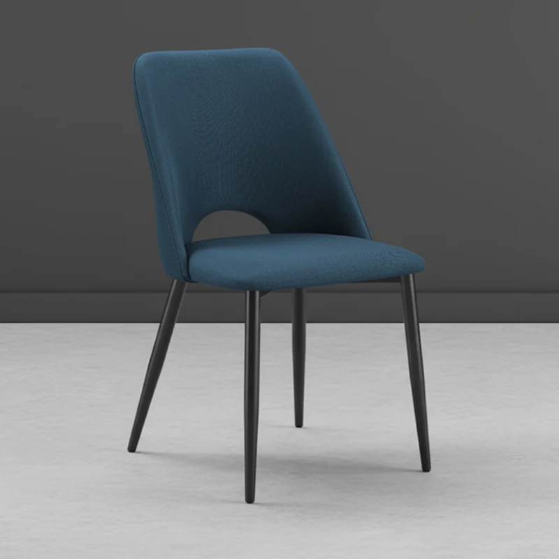 Set de 2 Sillas Urban, Color Azul, con Espaldar y Diseño Moderno